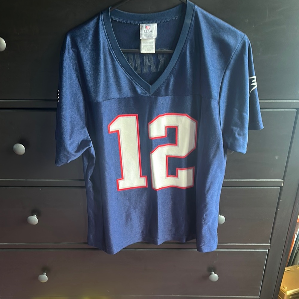 Navy Blue Jersey with Number 12